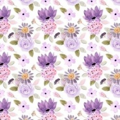 charming purple flower